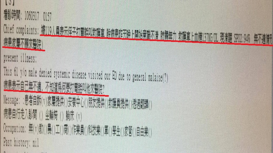 急診室醫師分享丟包真實故事。(翻攝/急診醫師的眼睛 臉書)