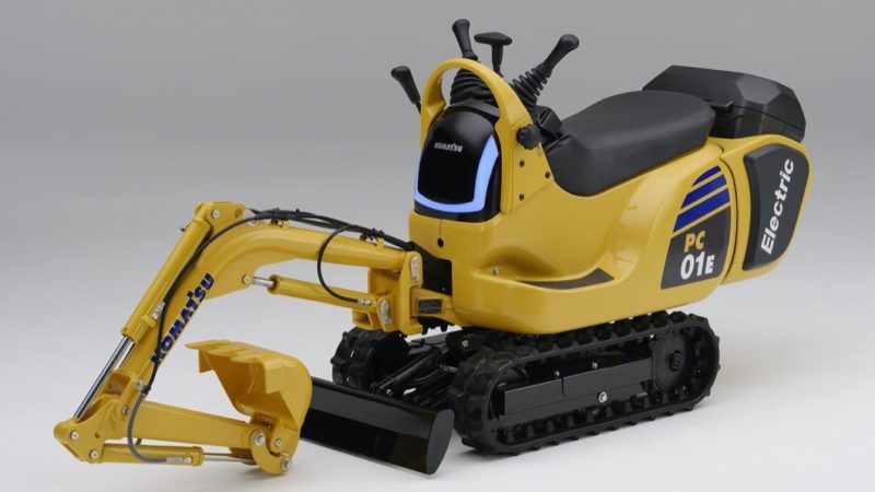 Honda與小松製作所聯手開發挖土機PC01將搭載可換電池技術| 地球黃金線