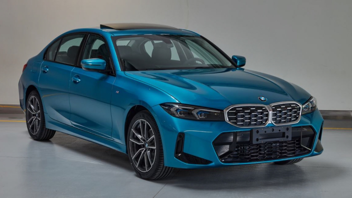 BMW 3系列小改款造型提前外流! 造型更前衛加48V動力上身