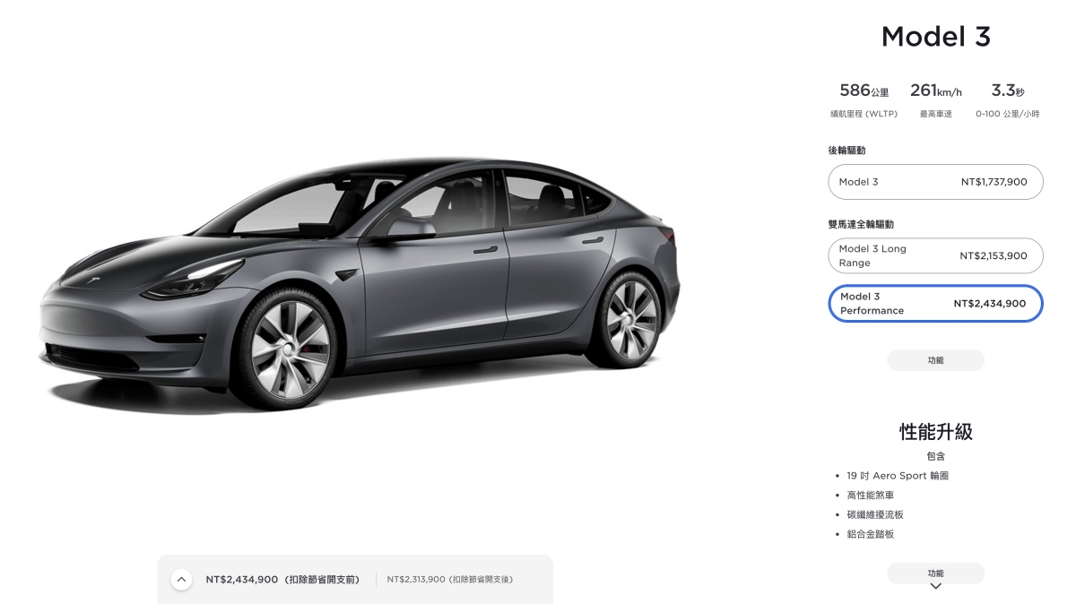 Tesla Model 3最新車價漲幅近10萬　售價調整頻率堪比OTA更新