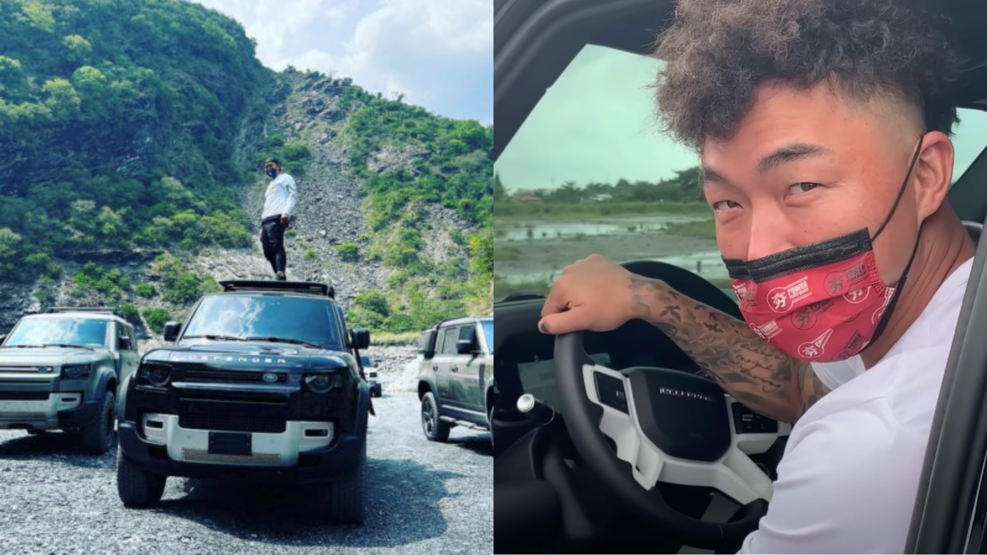 郭泓志試駕「夢幻越野車」 路上驚見V8版本直呼真的好想要!