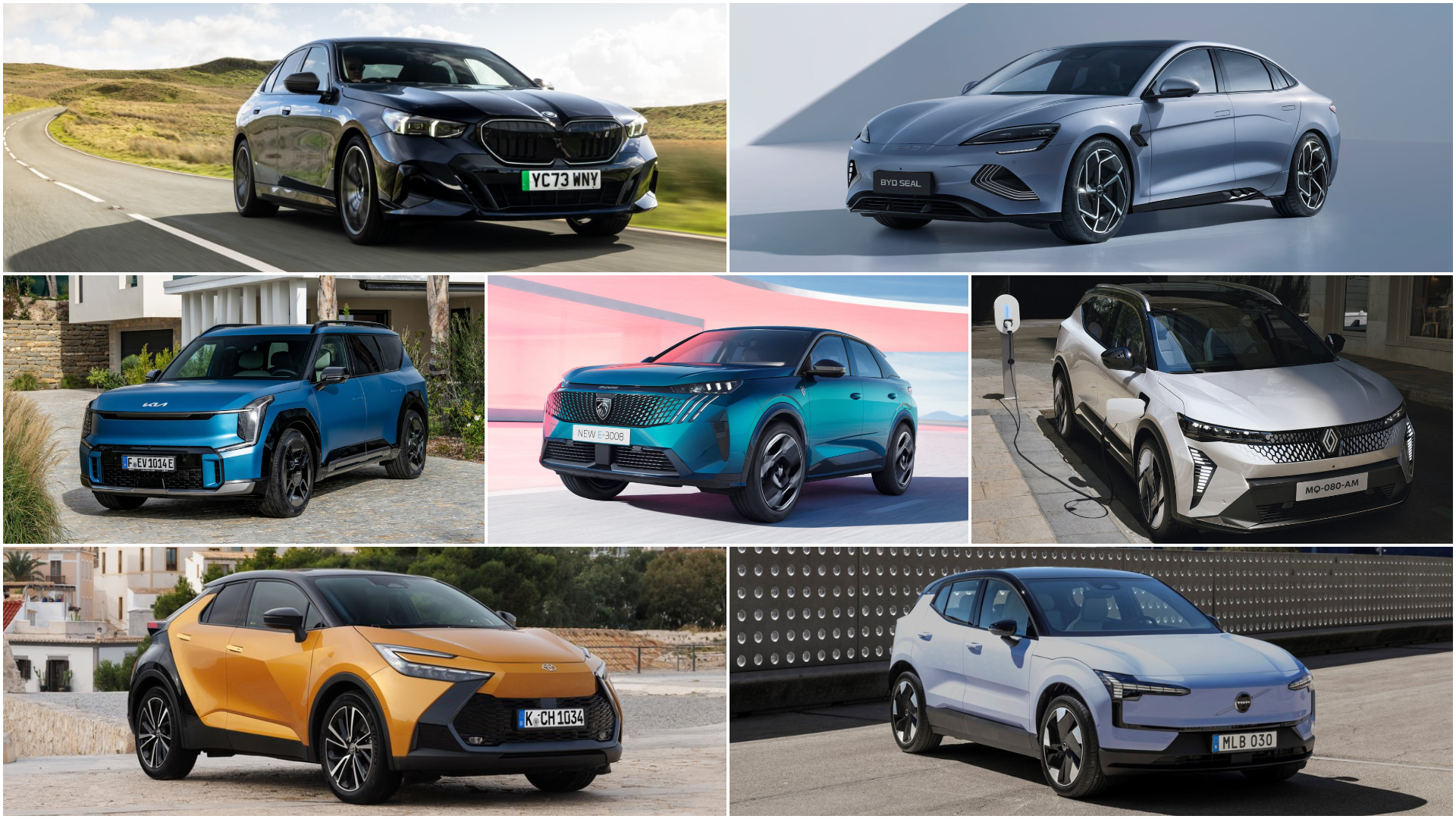 2024歐洲年度風雲車決選名單公布　7車款涵蓋「6款電動車」比亞迪將寫歷史？