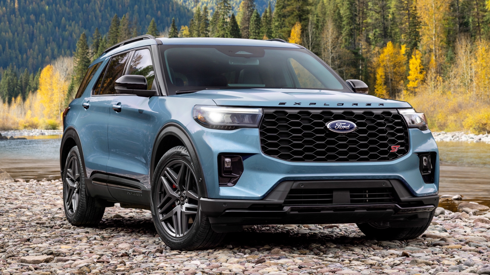 福特7人座SUV改款了！Ford Explorer ST美規內外翻新更霸氣 地球黃金線