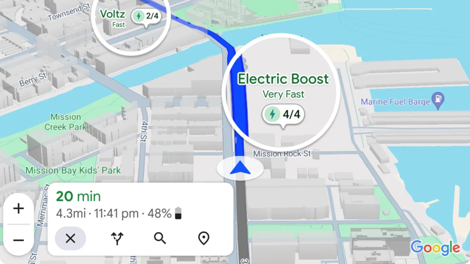 Google Maps更新後充電站資訊更及時！但率先導入內建Google系統車款