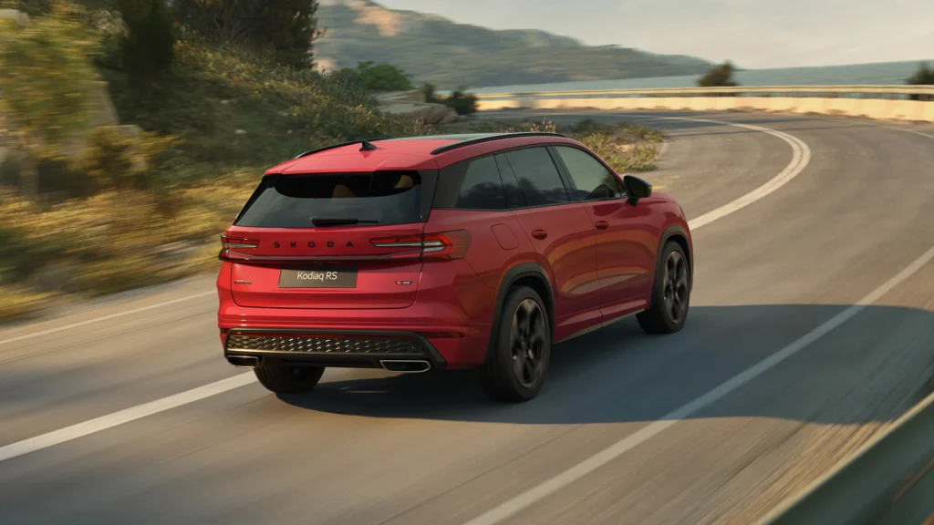 Kodiaq RS rear dynamic