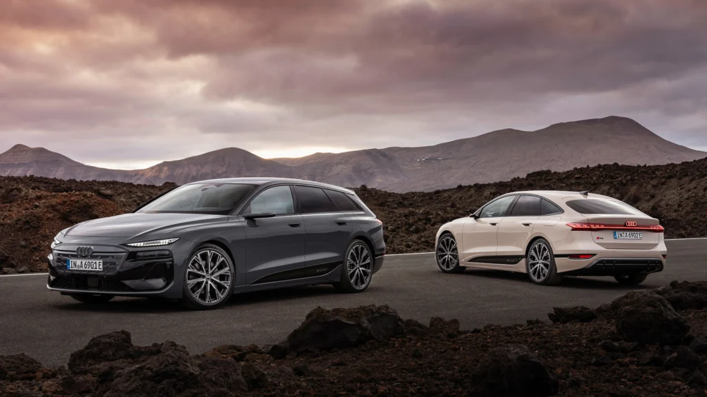 Audi A6 sportback e-tron and A6 Avant e-tron