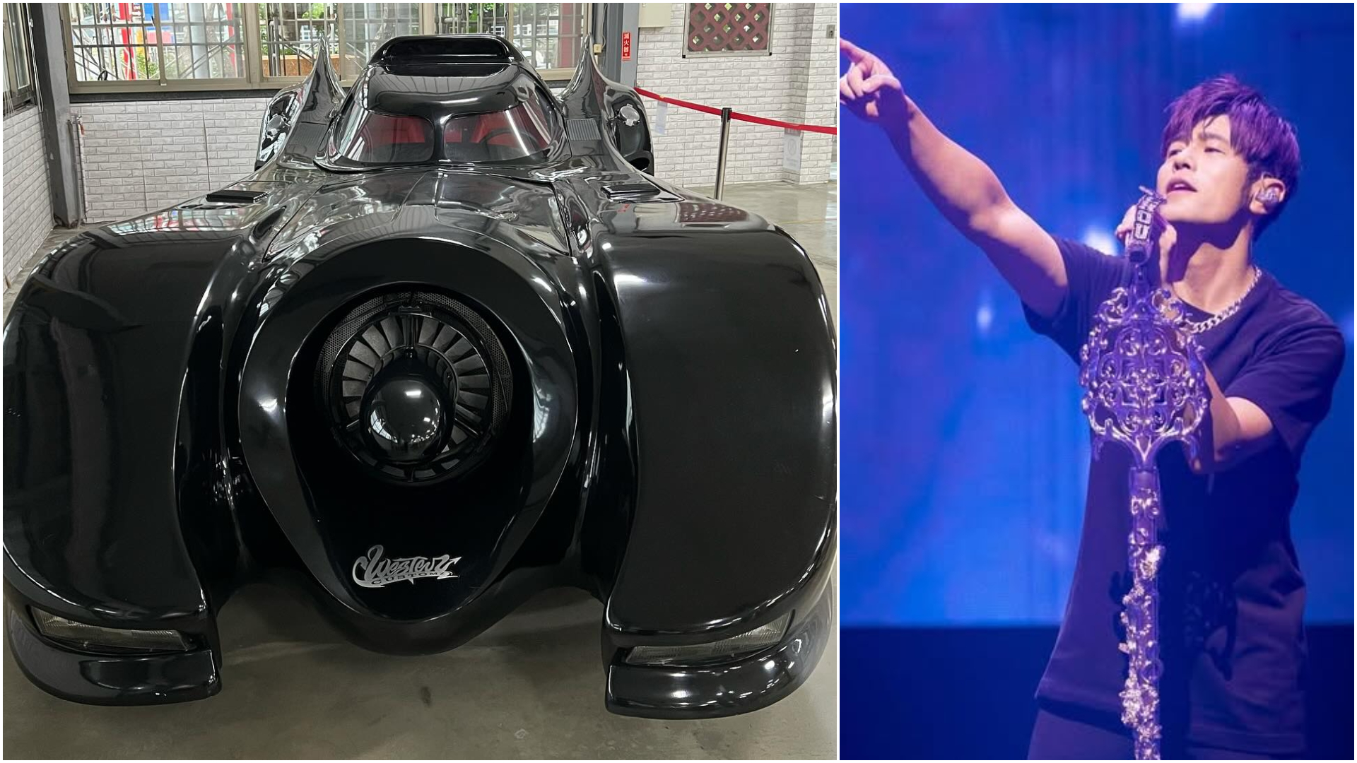 周杰倫的7千萬蝙蝠車就在高雄美濃展出！餐廳預告：展演時間進入倒數