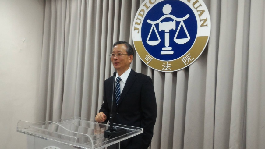 司法院秘書長呂太郎宣布，即日起陸續公布法官個資和事務分配。記者劉峻谷／攝影