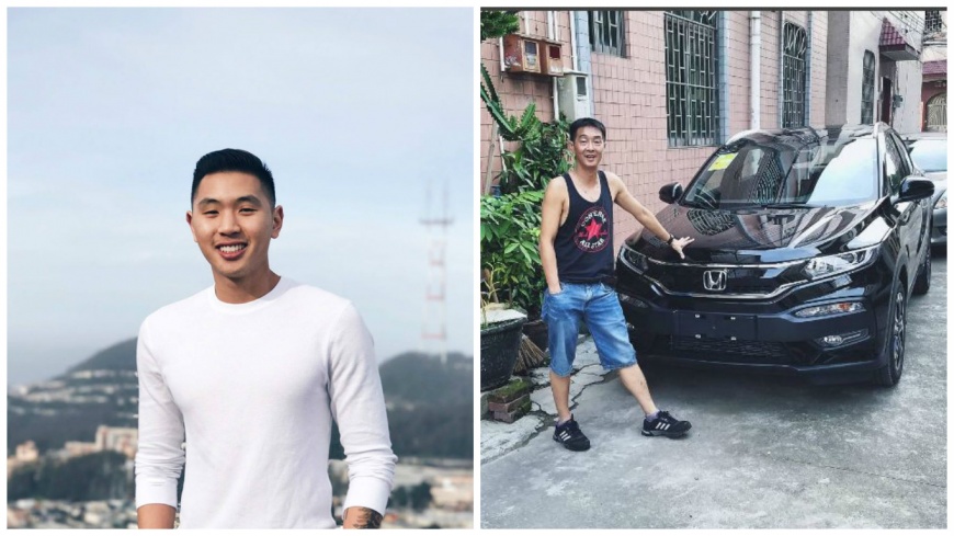新加坡這名青年創業家史蒂芬，為了報答15年前叔叔送他一台PS2，長大後他送叔叔一輛SUV回報。(圖／翻攝自Steven Elliot Ng IG)