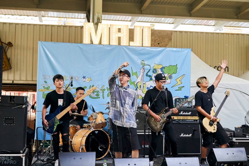 9月24日MAJI集食行樂 TOBE樂團帶來Post-hardcore曲風，嗨翻全場