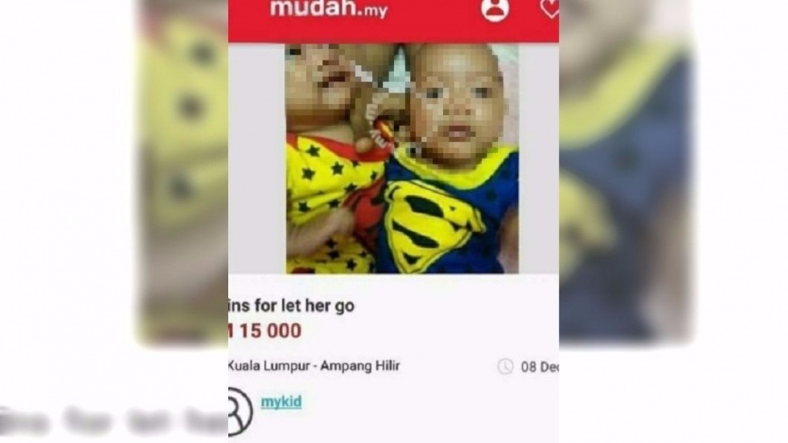 圖／翻攝自MelorKaza Twitter 將雙胞兒上網拍賣　年輕媽嗆：孩子不能免費送
