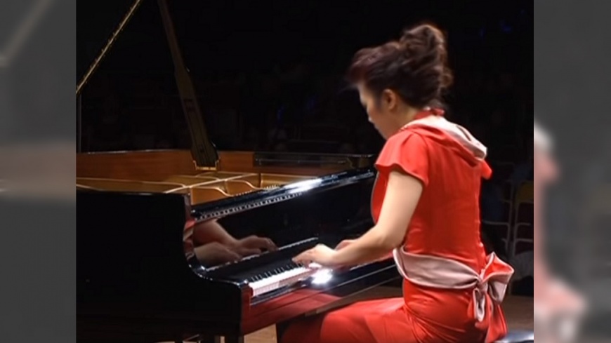 圖／YouTube 陳毓襄為自動鋼琴錄音　台唯一獲邀代表