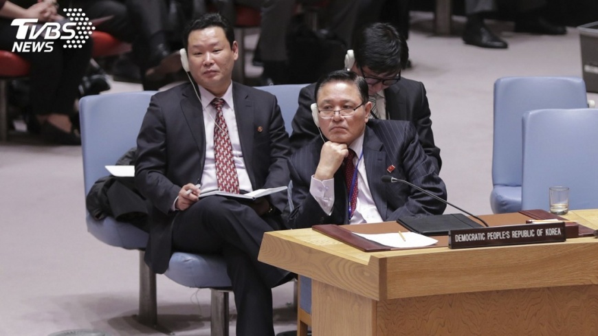 圖／達志影像美聯社 北韓罕見出席安理會會議　擁核立場堅定