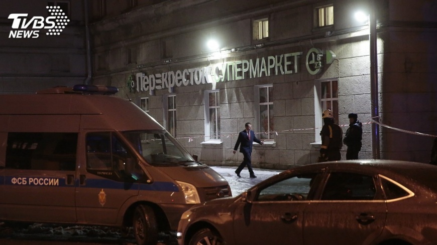 圖／達志影像路透社 聖彼得堡超巿爆炸　蒲亭定調為恐怖攻擊