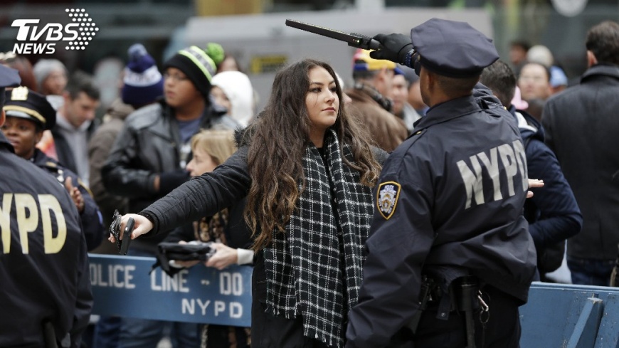 圖／達志影像美聯社 迎接跨年夜！　紐約市出動最強警力防恐