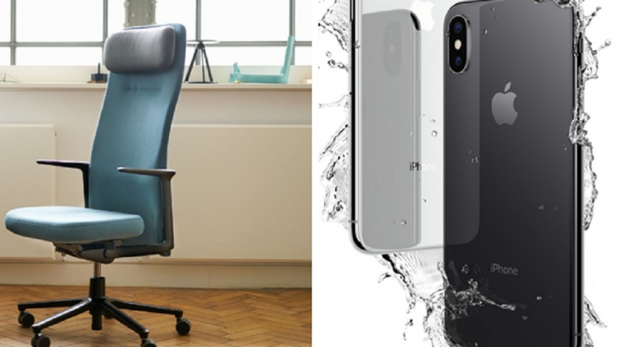 這張椅子竟然比iPhone X還貴。組圖／翻攝Vitra和蘋果官網