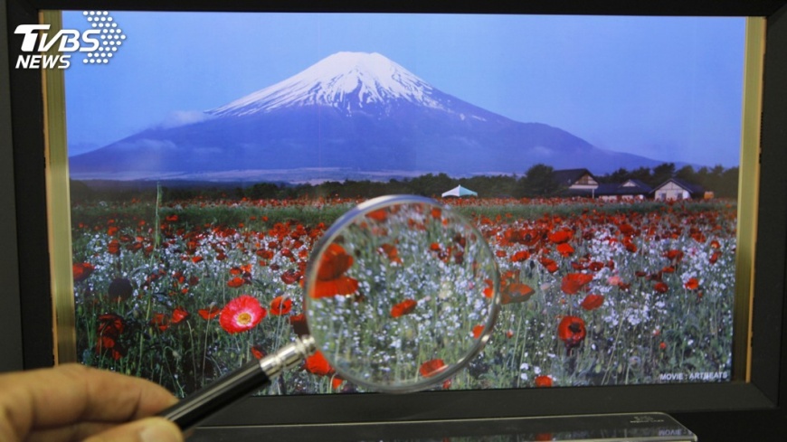 圖／達志影像美聯社 鴻海助攻　夏普OLED面板傳春季量產