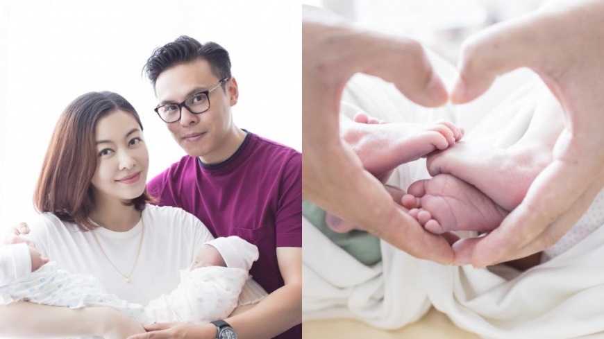 熊黛林在日前剖腹產下雙胞胎女兒，圖／取自Style International Management Group臉書