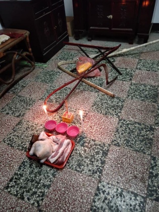 送肉粽1 - 送肉粽1.jpg 圖/龍臥雲法師授權使用