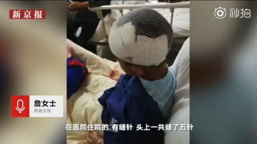 陸童被虐 - 陸童被虐.jpg 圖/翻攝自秒拍
