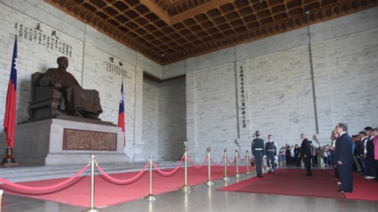 尤柏祥認為移除威權象徵,就是軍隊國家化的最後里程碑。圖/中央社