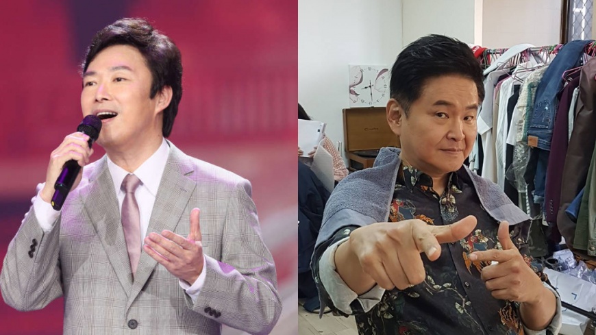 費玉清和賀一航合送的「單數」紅包大有含意。圖/翻攝自百度(左)、賀一航臉書(右)