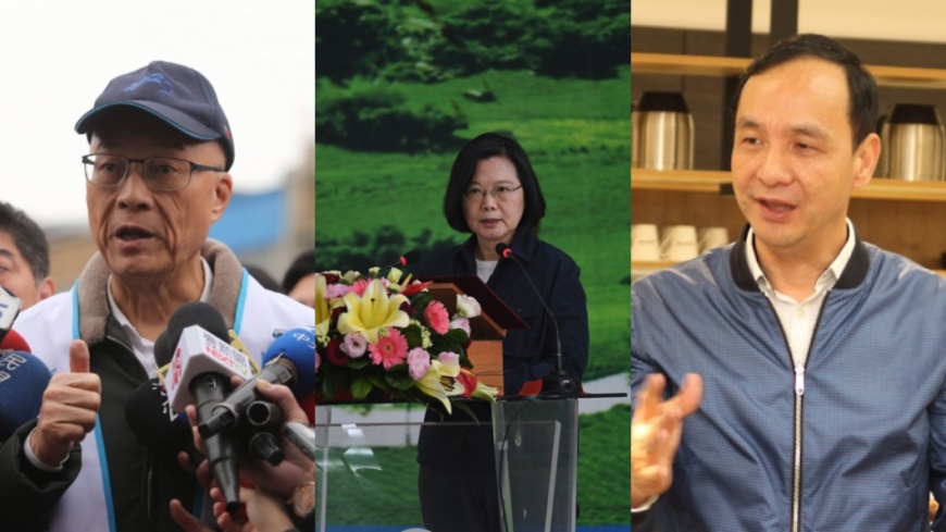 知情人士透露蔡英文將訪美;吳敦義打算在3月前往舉辦感恩茶會;朱立倫則已定下2月展開「學習之旅」。圖/中央社