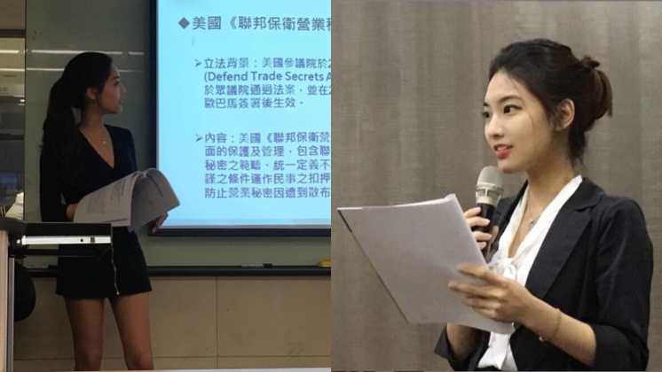 鄭嘉文認真講學模樣。圖/翻攝自鄭嘉文IG