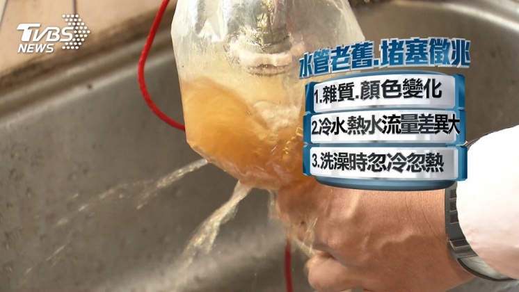 圖／TVBS 看不見的健康風險！　家居水管用多久該清潔？