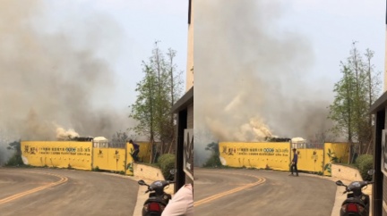 掃墓燒紙錢引火災 肇事者落跑遭控「連119都沒打」