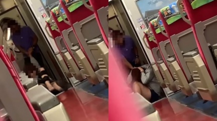 台鐵傳暴力事件!女乘客淪人肉沙包 遭拖行毆打頭撞牆