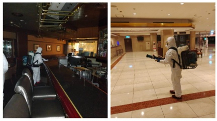 染疫機師足跡!福華飯店七賢吧、餡老滿急消毒 停業7天