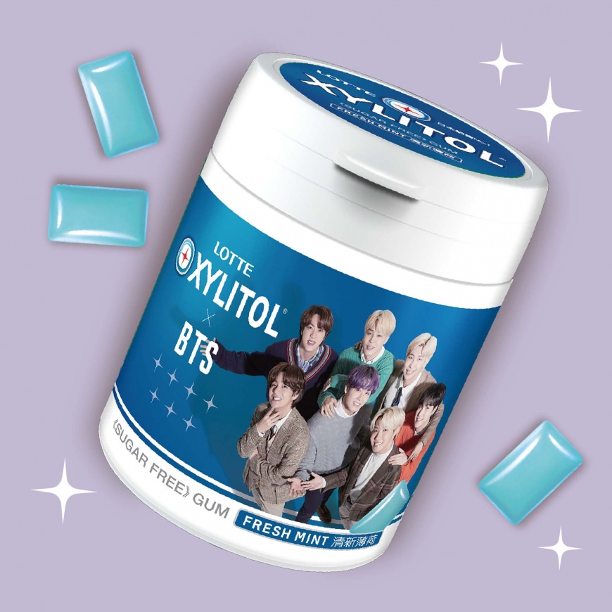 用笑顏療癒世界！日本最熱銷口香糖XYLITOL x BTS 聯名款限量上市││TVBS新聞網