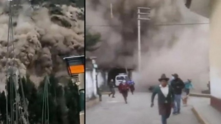 秘魯傳山崩！土石流吞噬150棟民宅　村民逃難畫面曝