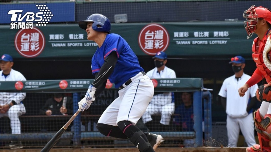 張育成是中華隊中唯一效力MLB的球員。（圖／胡瑞麒攝）