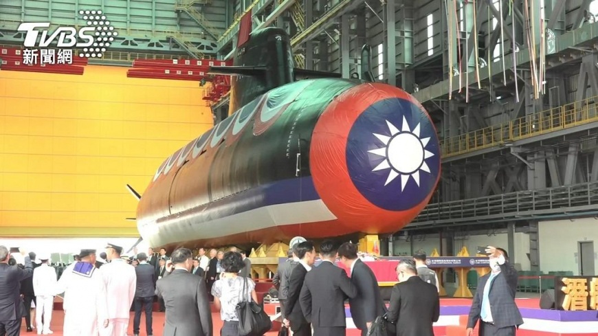 台灣國造潛艦「海鯤號」。（圖／TVBS資料照片）