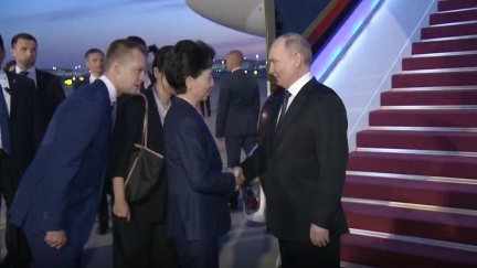 俄媒：普欽抵達中國展開國是訪問　將與習近平會談