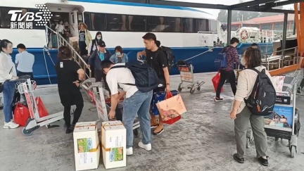 TVBS直擊金門　旅客出遊不受軍演影響