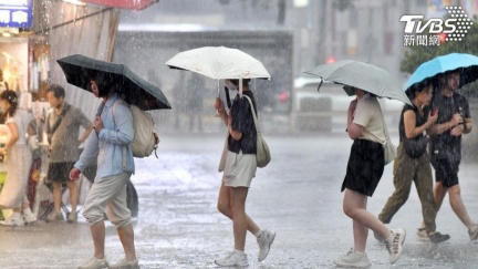 基隆淹水警戒！國家警報響了　4縣市大雷雨開轟