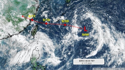 低壓影響全台有雨！一圖看降雨熱區恐下到入夜