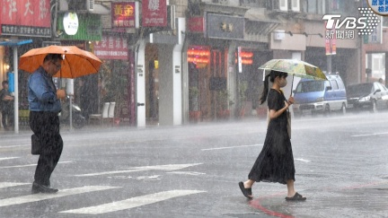 南方雲系北移！9縣市大雨特報　一路下到晚上