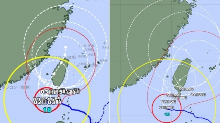 日本氣象廳大改山陀兒颱風預測　登陸後「橫掃西半部」