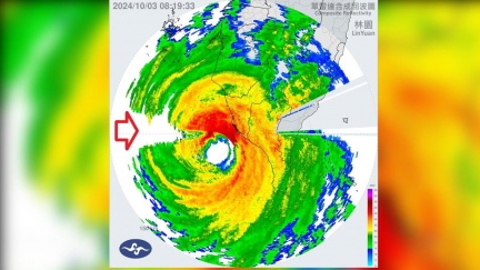 山陀兒雨滴「密實到雷達波無法穿越」　鄭明典：小心強降雨襲