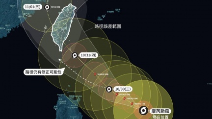 康芮恐提早明觸陸！全台都躲不掉　「6區風雨最猛烈」