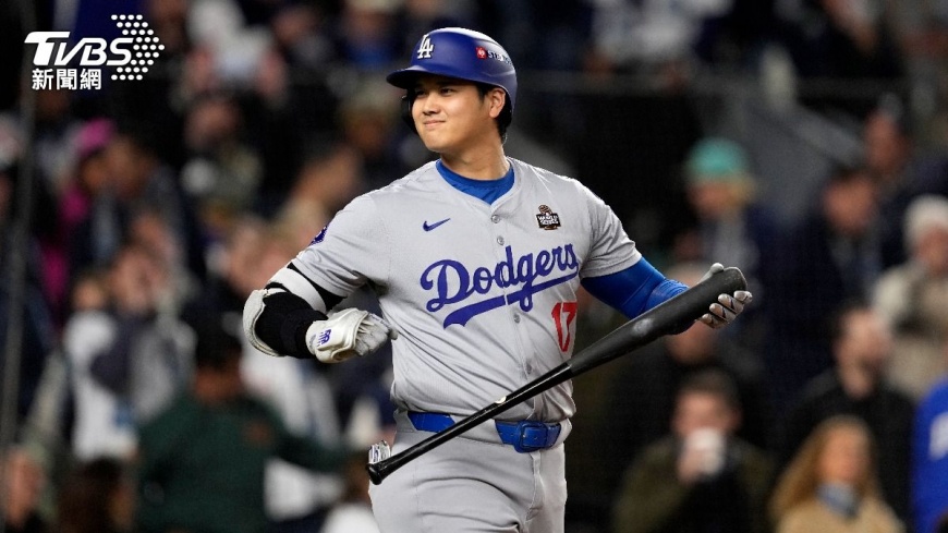 大谷翔平的背號為17。（圖／達志影像美聯社）