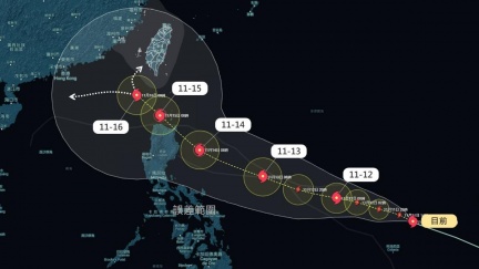 準颱風天兔高機率轉向！恐「北上通過台灣」　最新路徑出爐