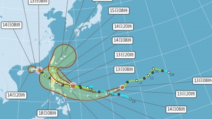 天兔升級中度颱風！最快今深夜發海警　明這時發陸警