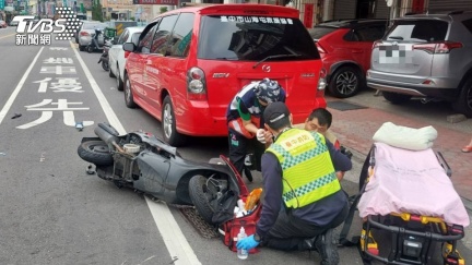 遺憾！阿北鬼切來不及閃　6月大男嬰摔車轉院治療仍不治