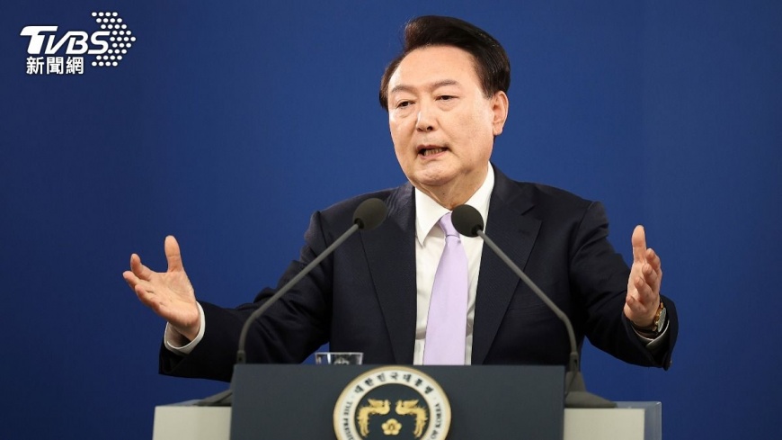 南韓總統尹錫悅。（圖／達志影像美聯社）