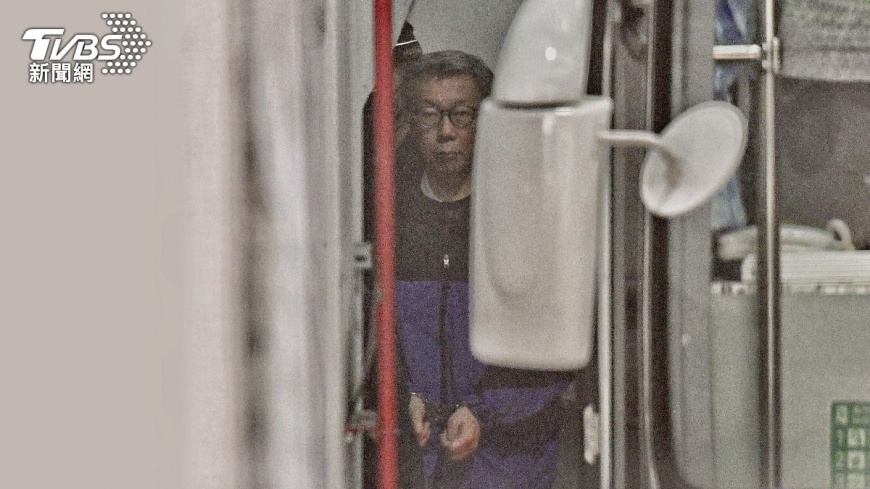 柯文哲提訊出庭。（資料圖／胡瑞麒攝）